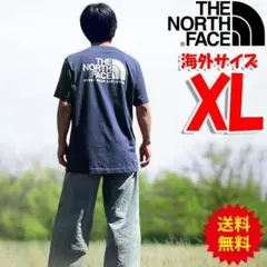 ノースフェイス 半袖 Tシャツ メンズ 海外XXL 日本4L相当 緑 box 