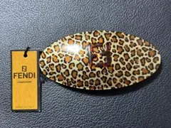 髪留め　FENDI バレッタ　髪飾り　ヘアアクセサリー　和洋折衷　着物　和装小物のサムネイル