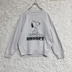 【UNIQLO】ユニクロ ピーナッツ スウェット スヌーピー バックプリント