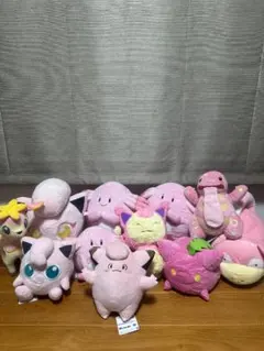 ポケモン　ピンク　ぬいぐるみ　11体　まとめ売り