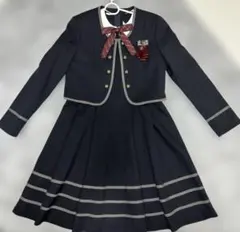 【美品】CHOPIN ショパン フォーマル 卒業式 入学式 ネイビー 165