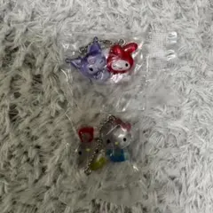 サンリオ なかよしドロップチャーム　キティ ミミィ&マイメロ クロミセット