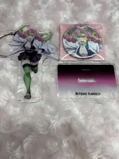 鬼滅の刃 甘露寺蜜璃 アクリル 缶バッジ