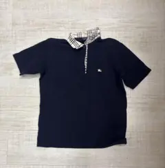 美品✨Burberry ポロシャツ黒のサムネイル