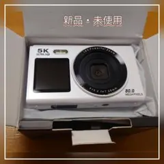 5K デジタルカメラ 8000万画素 WIFI転送デュアルスクリーン