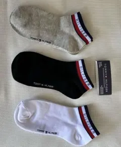 トミーヒルフィガー Tommy Hilfiger 靴下 3足セット男女兼用