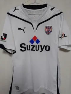 PUMA 清水エスパルス 長袖シャツ ホワイト XO - メルカリ