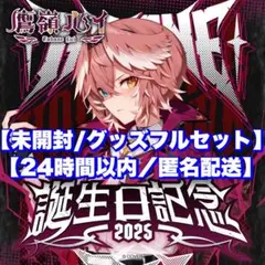 【未開封】鷹嶺ルイ　誕生日記念2025　グッズフルセット4点　パーカー　tシャツ