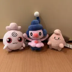 ポケットモンスター カラーセレクションぬいぐるみ 〜ピィ・ププリン・マネネ〜