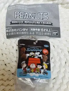 スヌーピー ビスケットミニチュアチャーム チョコチップクッキー ガチャ