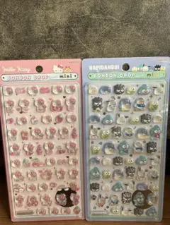 「正規品」サンリオ はぴだんぶい キティ ボンボンドロップシールmini