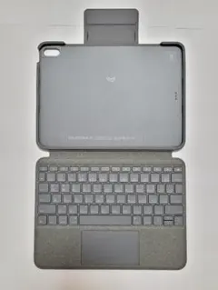 Logitech Folio Touch iPad用キーボードカバー グレー