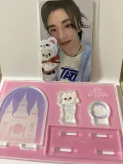 Straykids ペンミグッズ　ランダムアクスタ　ヒョンジン ＋特典カード