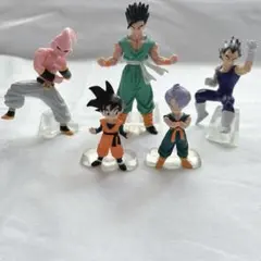 ドラゴンボールZ フィギュア 孫悟天、トランクス、魔神ブウ、孫悟飯、ベジータ