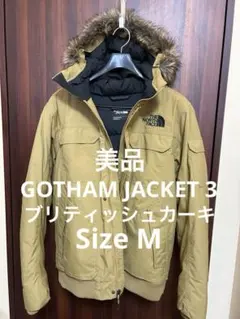 【美品】ノースフェイス ダウン ゴッサムジャケット3 アンタークティカパーカ M