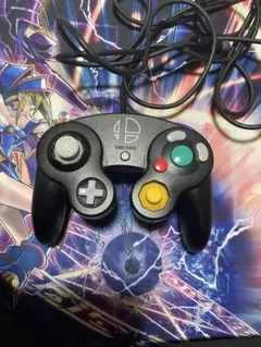 ゲームキューブコントローラー　スマブラブラック