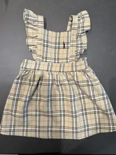 ベビー EAST BOYチェック柄 ジャンバスカート スカート80㎝ フォーマル