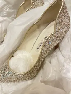 【超美品】ダイアナ ウェディングシューズ