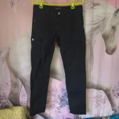 インデイヴイブラックカーゴパンツ スリムフィットのサムネイル