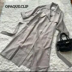 ✨新品✨トレンチコート　 グレージュ　レディース　ロングコート　ロング丈　L