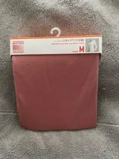 HEATTECH Uネック長袖Tシャツ M ピンク