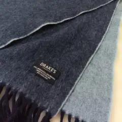 Drake’s Reversible Scarf アンゴラウール イギリス製