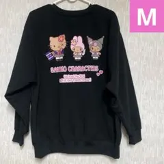 新品 サンリオキャラクターズ　ハローキティ　マイメロ クロミ　裏起毛 Mサイズ