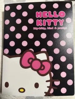 値下げ　ハローキティ　フォトアルバム　ドット　ケース付き　キャラクター　サンリオ