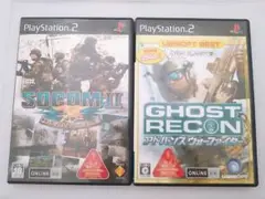 PS2　ゴーストリコン　SOCOM II U.S. 2枚セット