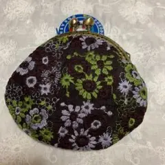 ハンドメイド　がま口ポーチ　未使用