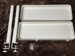 IKEA デスクトップシェルフ　ホワイト　VATTENKAR ヴァッテンカール