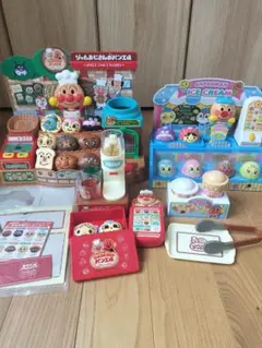 【美品】アンパンマン パン工場 アイスクリーム屋さん
