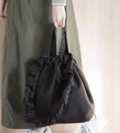 GLOBAL WORK　撥水クシュクシュ2WAYショルダー　トートバッグ　バッグ