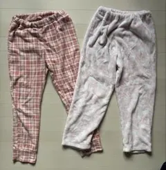 子供　キッズ　フリースパジャマ　ズボン