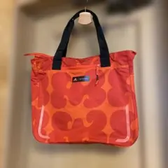 adidas marimekko トートバッグ オレンジレッド