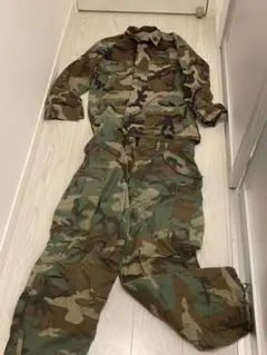 US ARMY 迷彩戦闘服 MARTIN サバゲー 迷彩服セット上下 ミリタリー