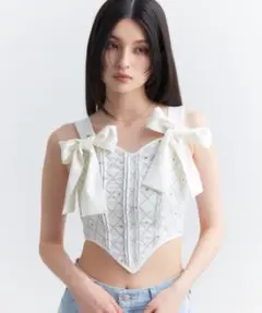 YILON Sidelace piony tops - メルカリ