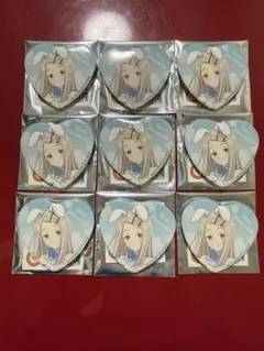 学園アイドルマスター　篠澤広　GIGO ハート缶バッジ　9個