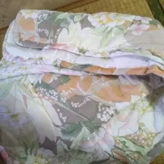 花柄掛け布団