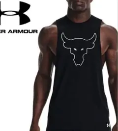 アンダーアーマー　プロジェクトロック　タンクトップ　新品SM