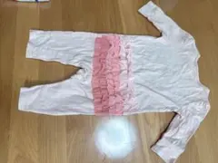 Any Fam ロンパース カバーオール ピンク フリルのサムネイル