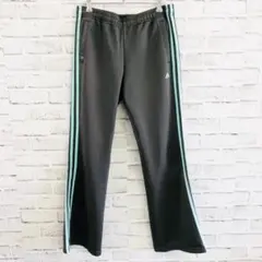 【人気】adidas アディダス トラックパンツ ジャージ 黒 M「F207