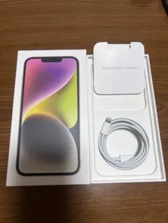 Apple iPhone 14 空箱とケーブルセット
