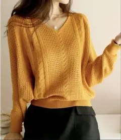 ニットオレンジ