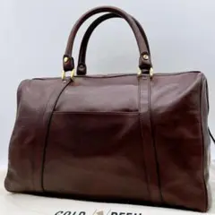 GOLD PFEIL ゴールドファイル 2way レザー ボストンバッグ 良品】GOLD PFEIL ゴールドファイル 2way ボストンバッグ レザー