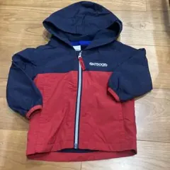 OUTDOOR フード付きジャケット 90サイズ　美品
