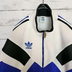 デサント 90s アディダス トラックジャケット レトロ 刺繍ロゴ