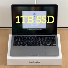 【美品】MacBook Pro スペースグレー 本体 1TB SSD