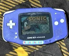 ゲームボーイアドバンス 本体 ブルー 動作確認済み！