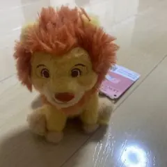ディズニー　ライオンキング ムファサ ミルキーボアマスコット タグ付